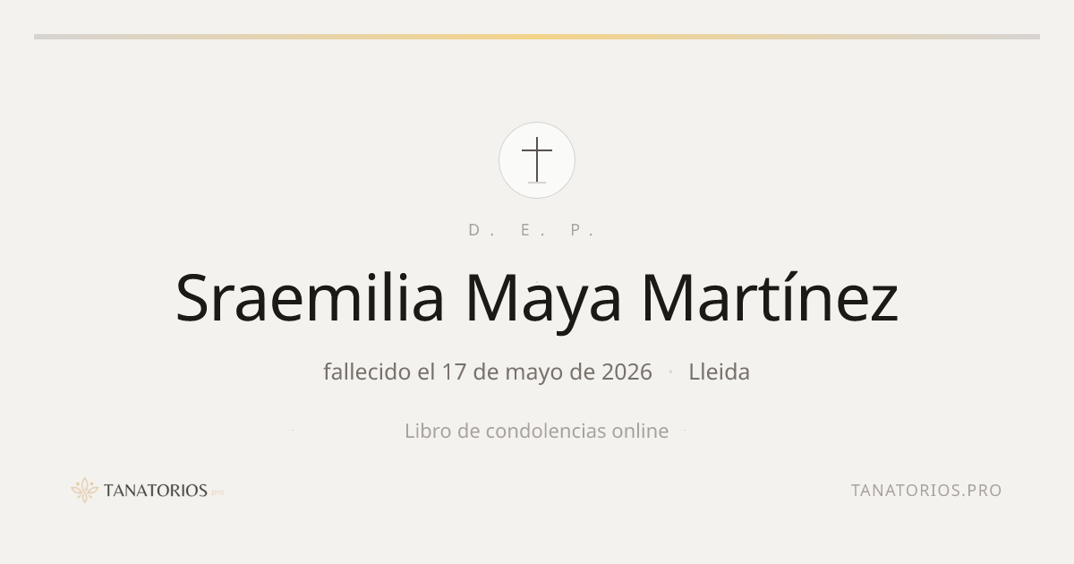 Memorial de Sraemilia Maya Martínez