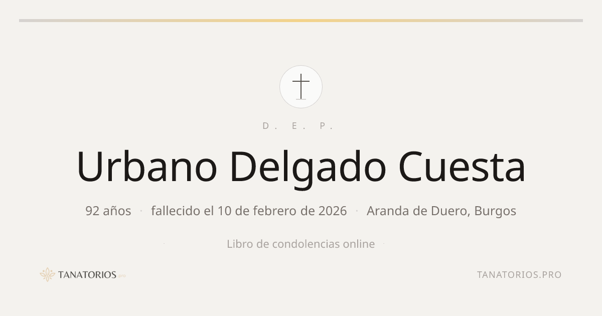 Memorial de Urbano Delgado Cuesta