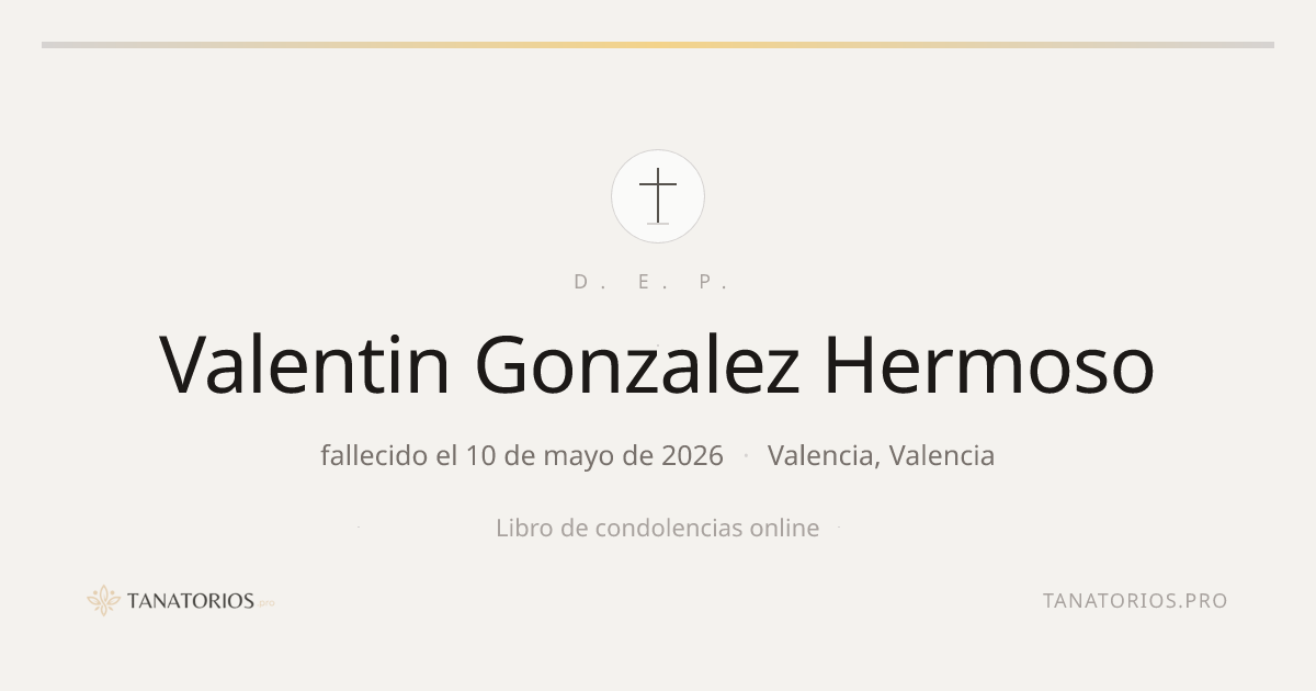 Memorial de Valentin Gonzalez Hermoso
