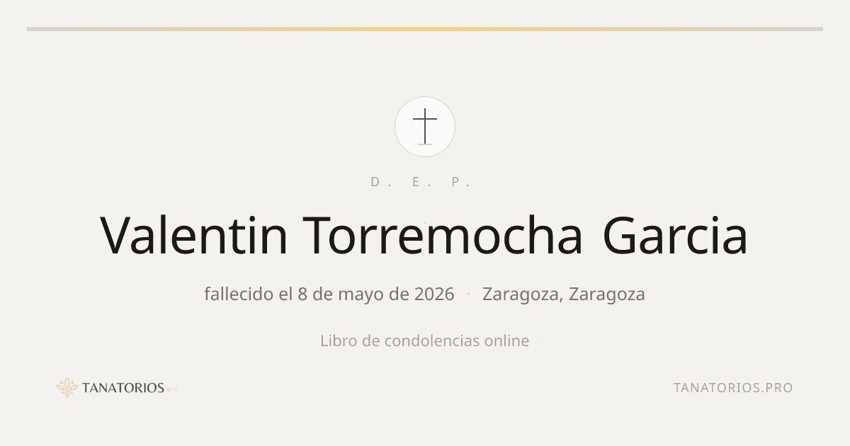 Memorial de Valentin Torremocha Garcia