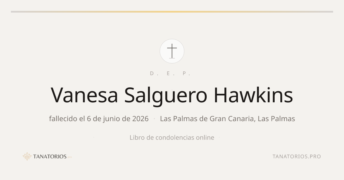 Memorial de Vanesa Salguero  Hawkins