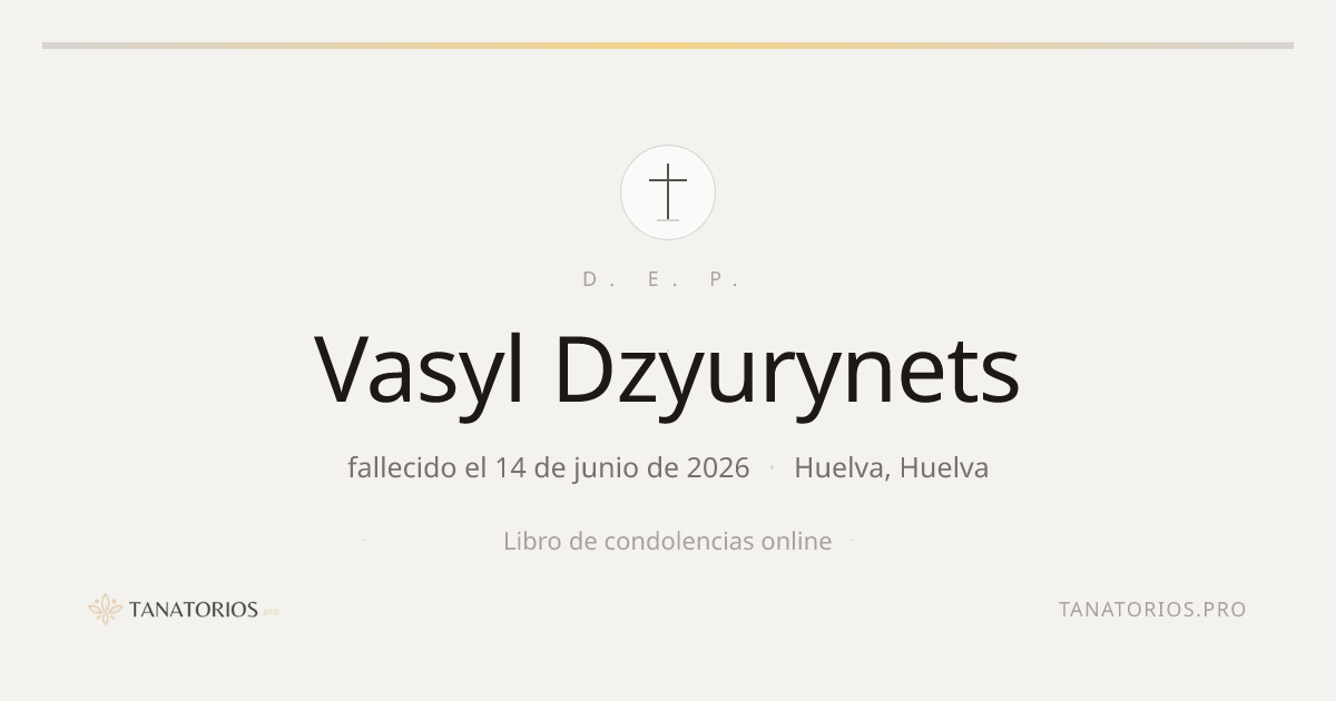Memorial de Vasyl Dzyurynets