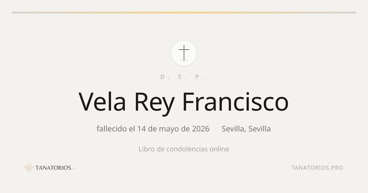 Memorial de Vela Rey Francisco