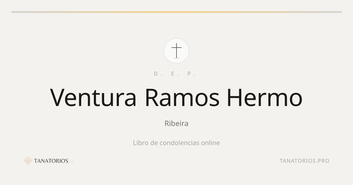 Memorial de Ventura Ramos Hermo