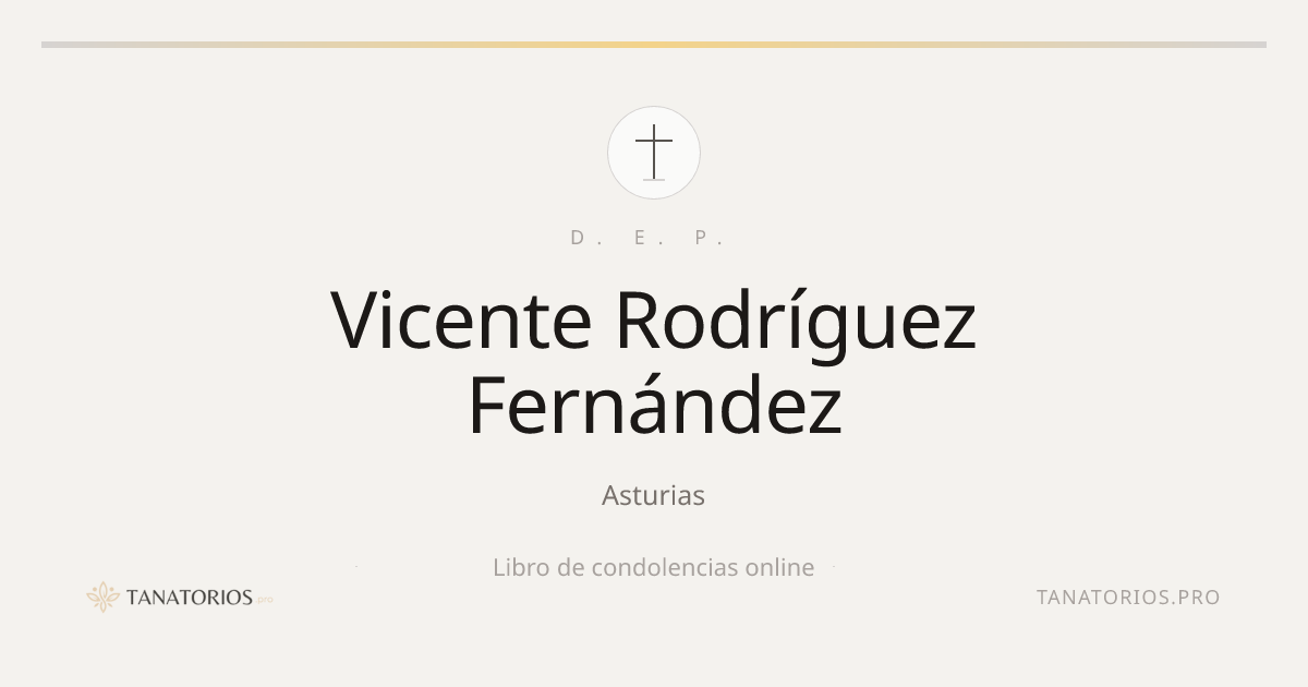 Memorial de Vicente Rodríguez Fernández