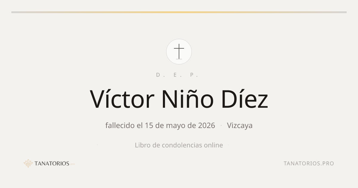 Memorial de Víctor Niño Díez