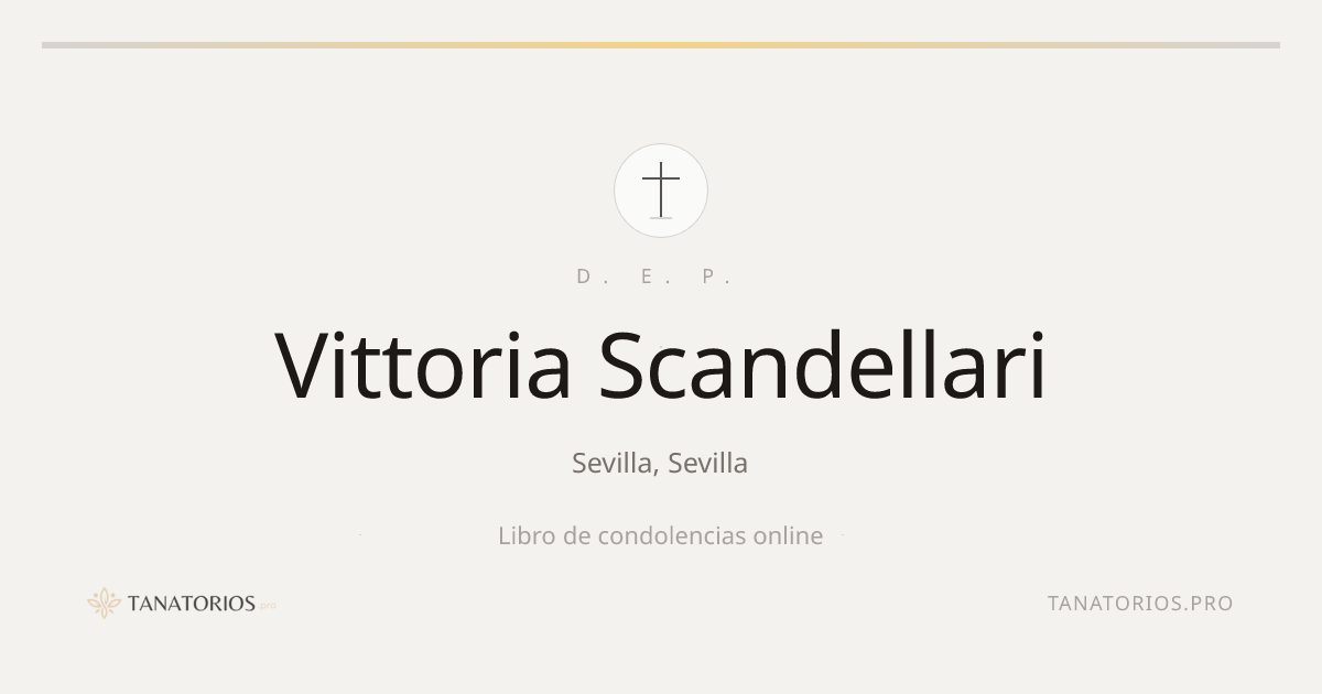 Memorial de Vittoria Scandellari