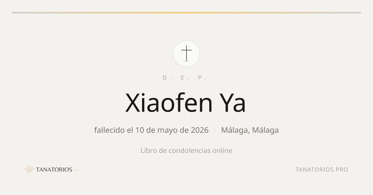 Memorial de Xiaofen Ya