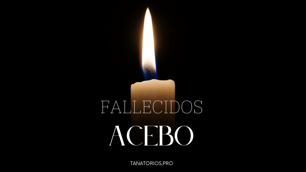 Fallecidos Acebo