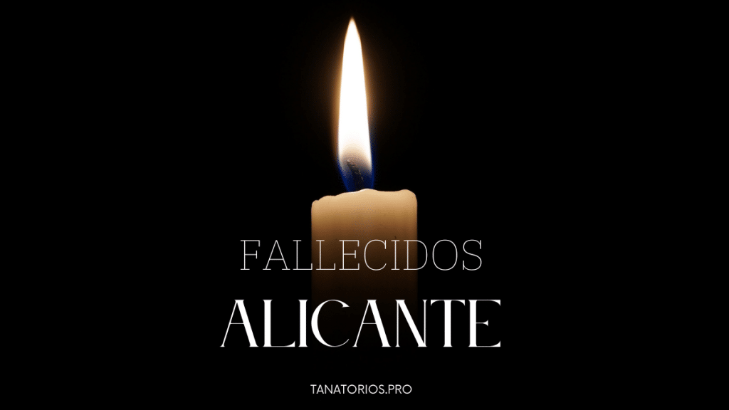 Fallecidos Alicante