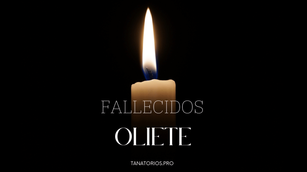 Fallecidos Oliete