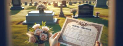 que es un certificado de entierro y como gestionarlo - tanatorios.pro